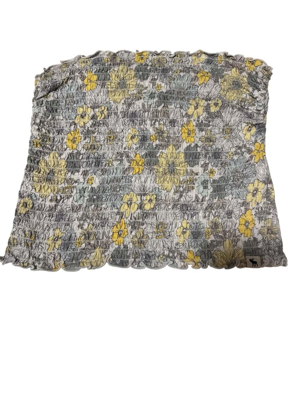 abercrombie kids Floral Smocked Tube Top, Size 11/12